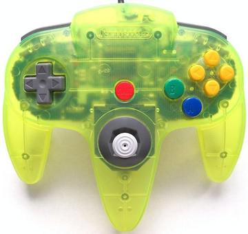 Extreme Green N64 Controller